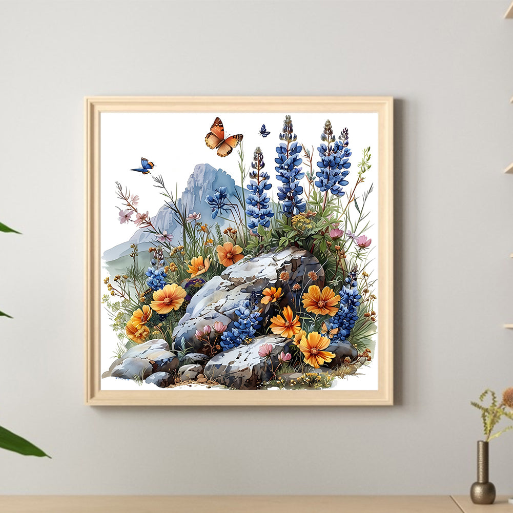 Flower Bouquet - Full Round Drill Diamond Painting 30*30CM