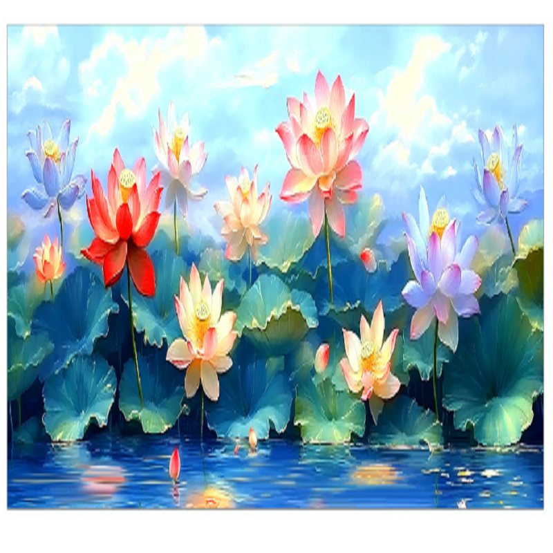 Perfect Luck - Stamped Cross Stitch 180*75CM(Mona Lisa Brand)