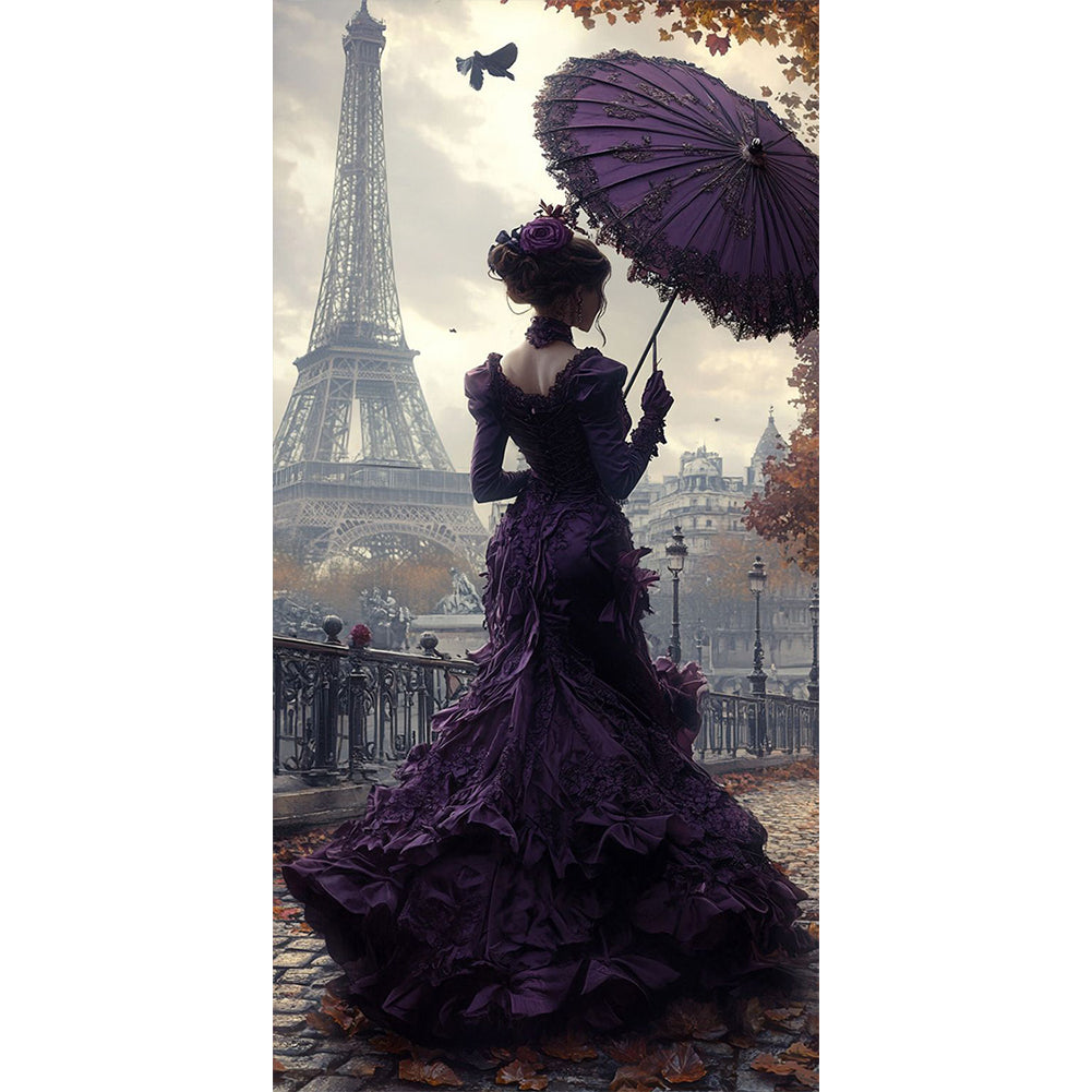 Victoria Girl - Full Round Drill Diamond Painting 40*80CM