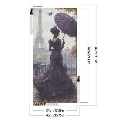 Victoria Girl - Full Round Drill Diamond Painting 40*80CM