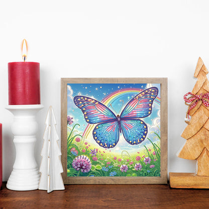 Butterfly - Special Shaped Drill Diamond Painting 30*30CM