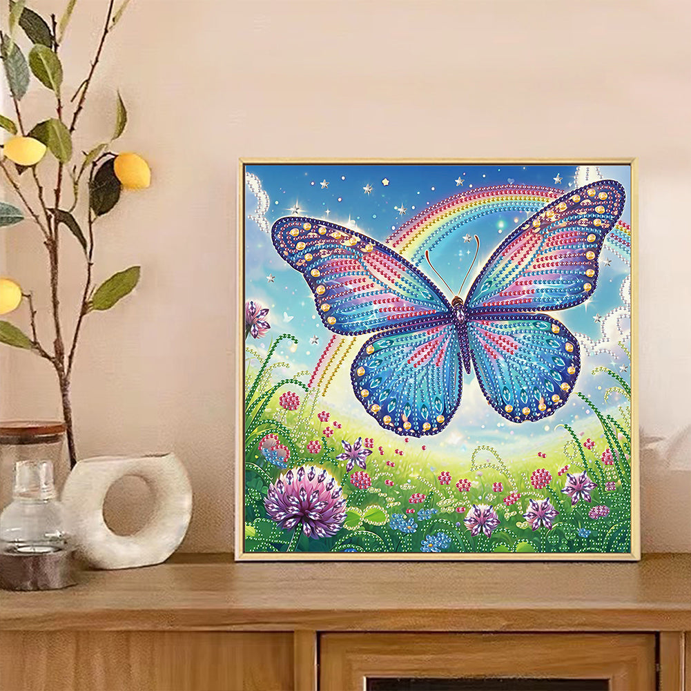 Butterfly - Special Shaped Drill Diamond Painting 30*30CM