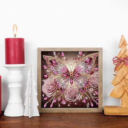 Butterfly - Special Shaped Drill Diamond Painting 30*30CM