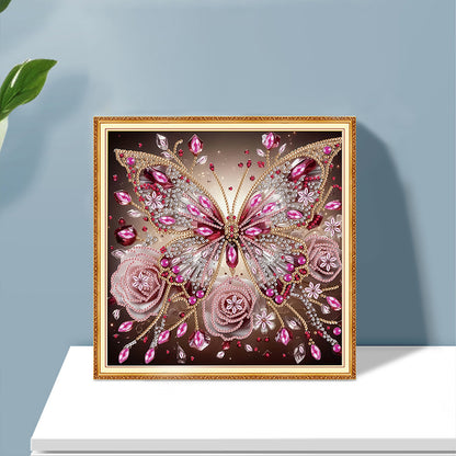 Butterfly - Special Shaped Drill Diamond Painting 30*30CM