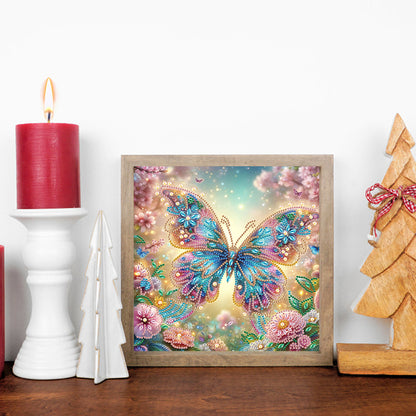 Butterfly - Special Shaped Drill Diamond Painting 30*30CM