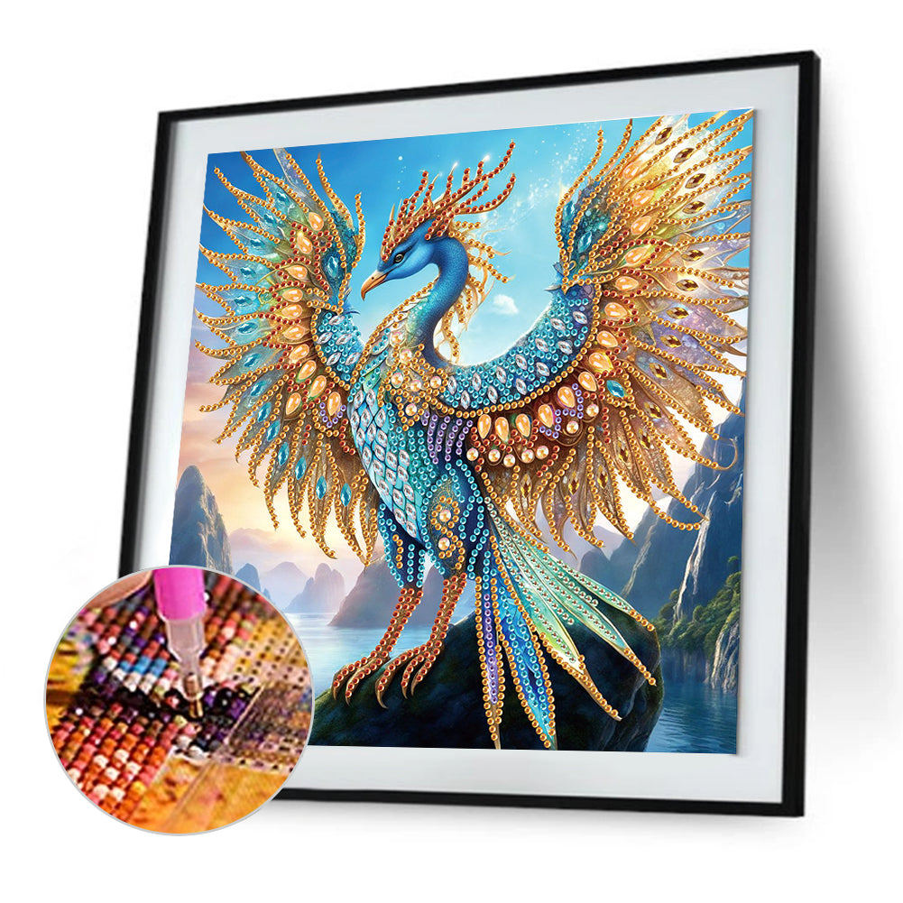 Mythical Beast Pterosaur - Special Shaped Drill Diamond Painting 30*30CM