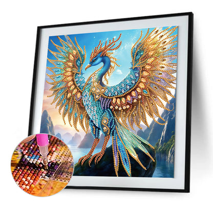 Mythical Beast Pterosaur - Special Shaped Drill Diamond Painting 30*30CM