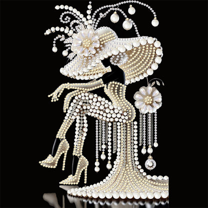 Girl - Special Shaped Drill Diamond Painting 30*30CM