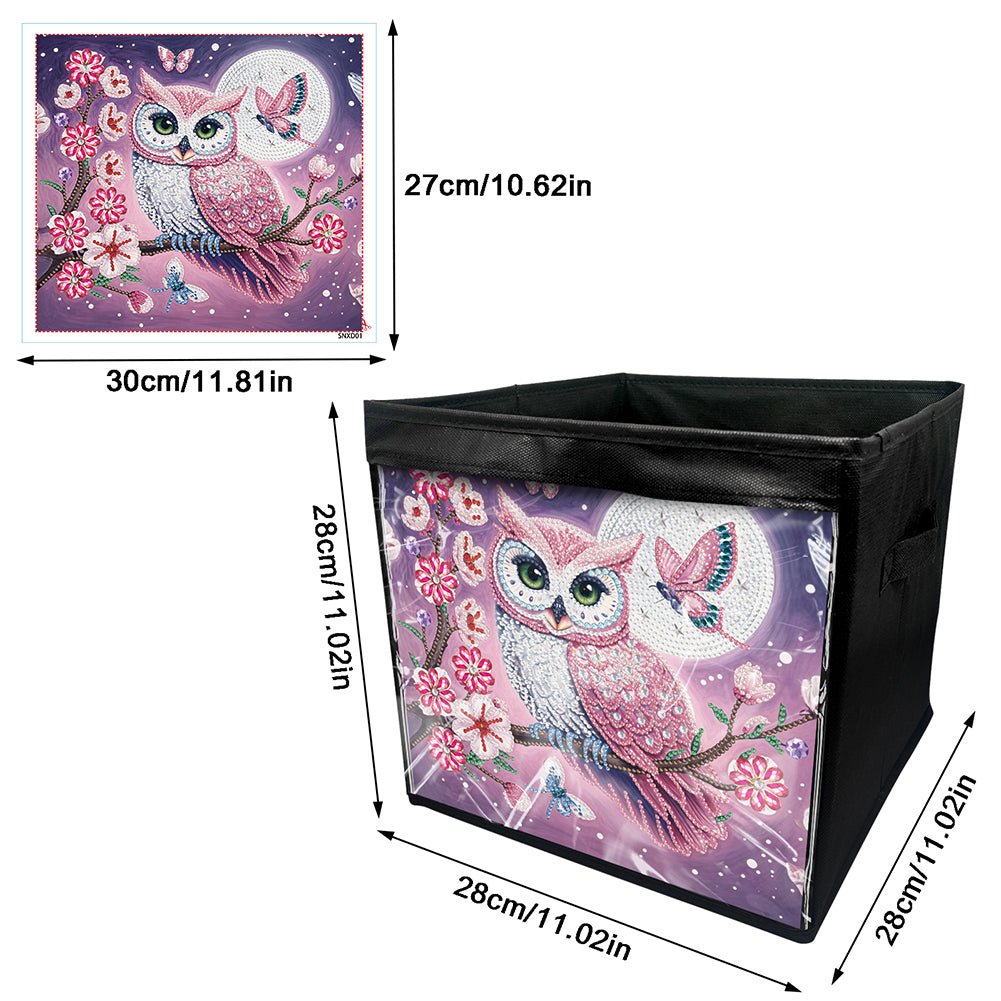 DIY Diamond Painting Storage Box Canvas Organizer Box Diamond Painting Kit