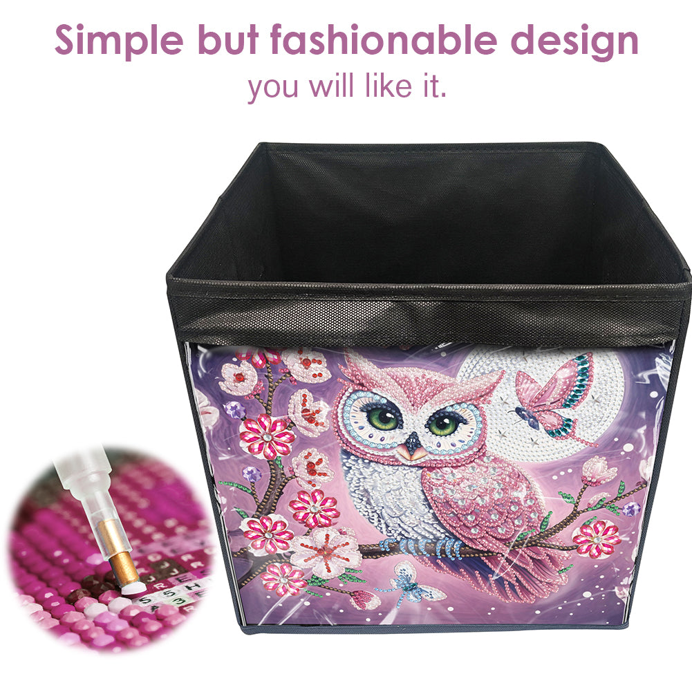 DIY Diamond Painting Storage Box Canvas Organizer Box Diamond Painting Kit