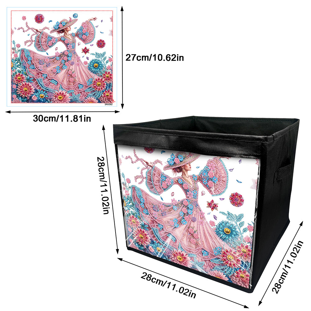 DIY Diamond Painting Storage Box Canvas Organizer Box Diamond Painting Kit