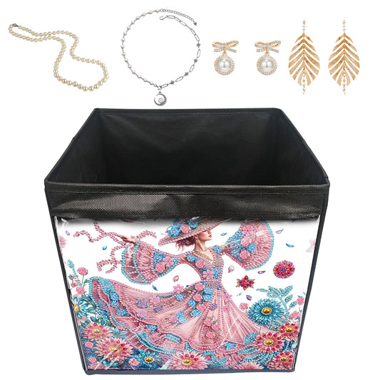 DIY Diamond Painting Storage Box Canvas Organizer Box Diamond Painting Kit
