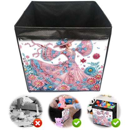 DIY Diamond Painting Storage Box Canvas Organizer Box Diamond Painting Kit