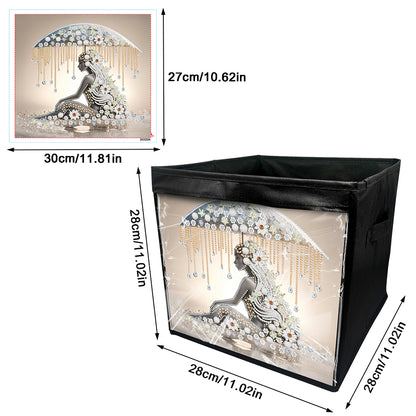 DIY Diamond Painting Storage Box Canvas Organizer Box Diamond Painting Kit