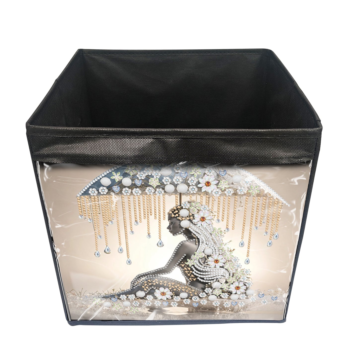 DIY Diamond Painting Storage Box Canvas Organizer Box Diamond Painting Kit