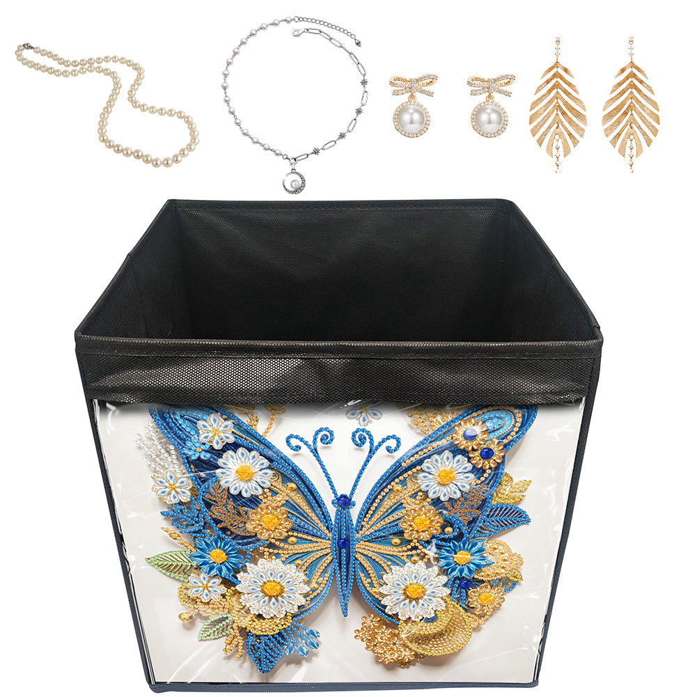 DIY Diamond Painting Storage Box Canvas Organizer Box Diamond Painting Kit