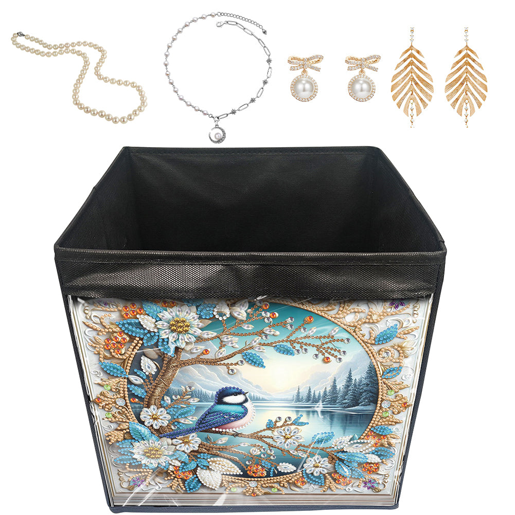 DIY Diamond Painting Storage Box Canvas Organizer Box Diamond Painting Kit