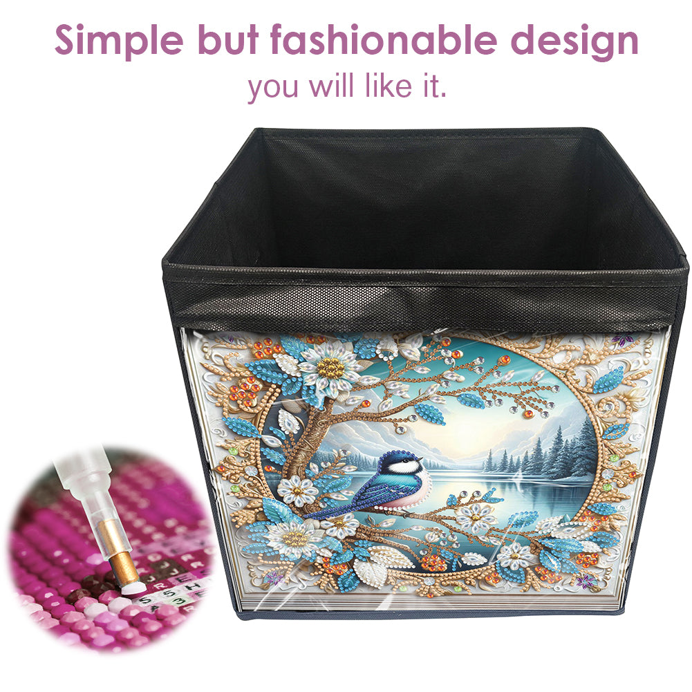 DIY Diamond Painting Storage Box Canvas Organizer Box Diamond Painting Kit