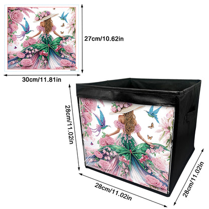 DIY Diamond Painting Storage Box Canvas Organizer Box Diamond Painting Kit