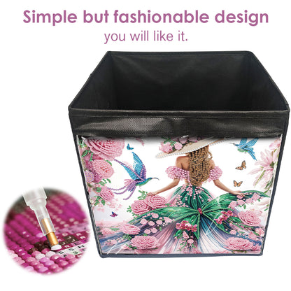 DIY Diamond Painting Storage Box Canvas Organizer Box Diamond Painting Kit