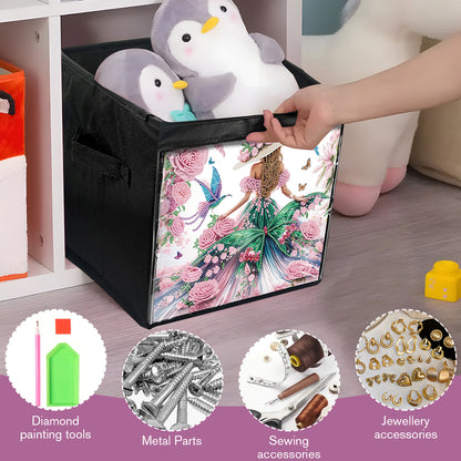 DIY Diamond Painting Storage Box Canvas Organizer Box Diamond Painting Kit
