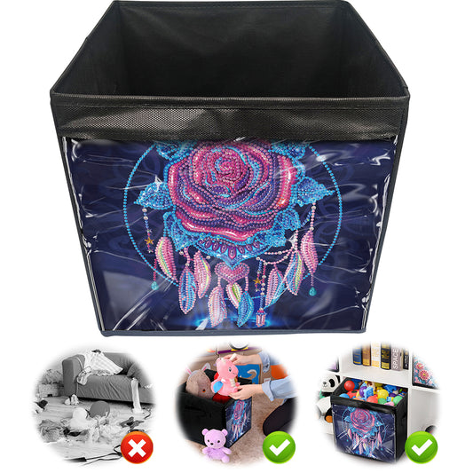 DIY Diamond Painting Storage Box Canvas Organizer Box Diamond Painting Kit