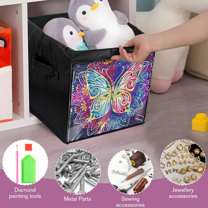 DIY Diamond Painting Storage Box Canvas Organizer Box Diamond Painting Kit
