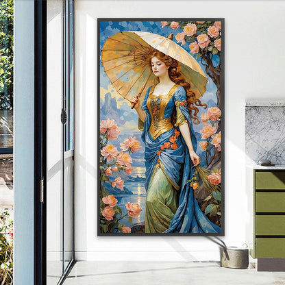 Elegant Goddess - Full Round Drill Diamond Painting 40*70CM