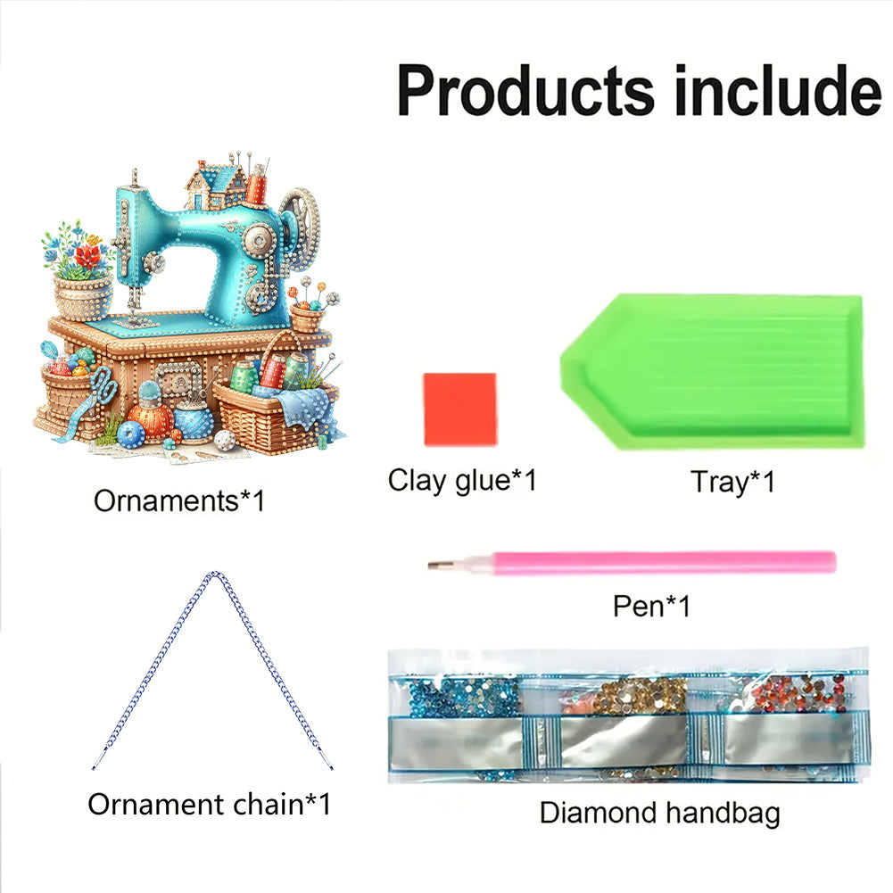 Acrylic Diamond Painting Hanging Pendant Rhinestone Diamond Art Window Pendants