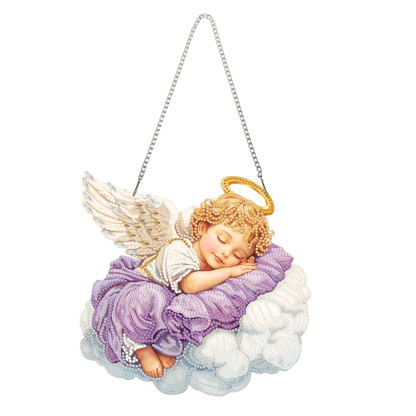 Acrylic Diamond Painting Hanging Pendant Rhinestone Diamond Art Window Pendants