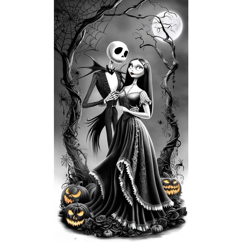 Sally And Jack - 11CT Stamped Cross Stitch 40*70CM