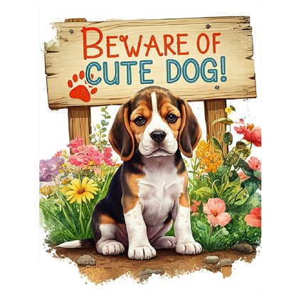 Beagle - Full Round Drill Diamond Painting 30*40CM