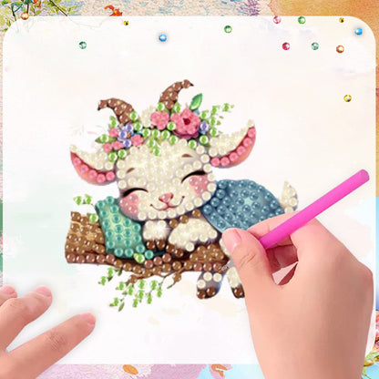 6Pcs Diamond Painting Refrigerator Magnets Diamond Art Kits for Adults Beginners