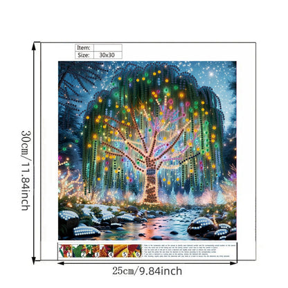 Tree Of Life - Special Shaped Drill Diamond Painting 30*30CM