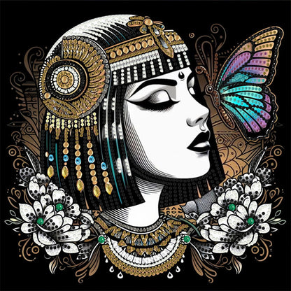 Woman Of The Western Regions - Special Shaped Drill Diamond Painting 30*30CM