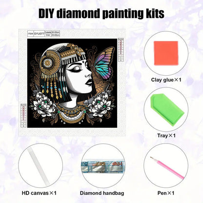 Woman Of The Western Regions - Special Shaped Drill Diamond Painting 30*30CM
