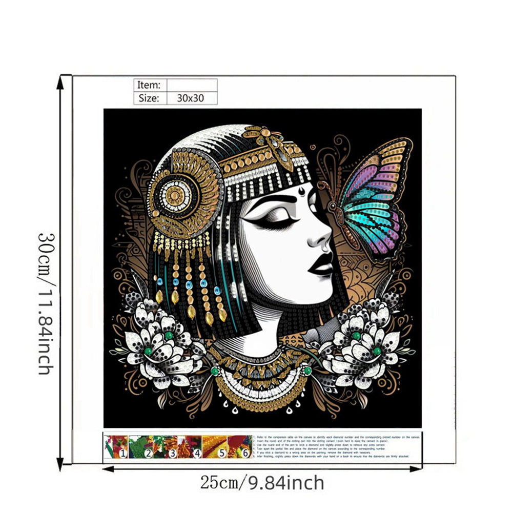 Woman Of The Western Regions - Special Shaped Drill Diamond Painting 30*30CM