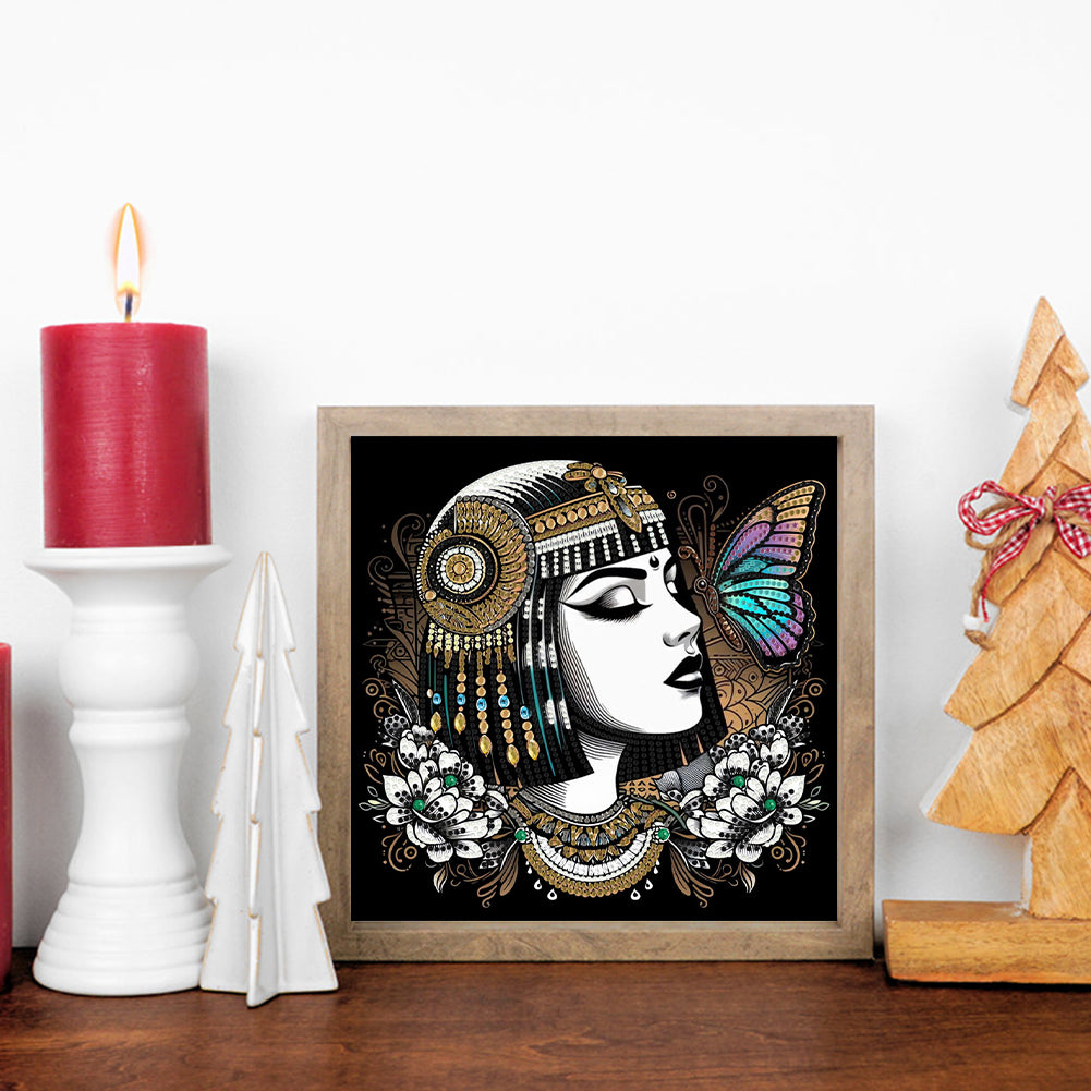 Woman Of The Western Regions - Special Shaped Drill Diamond Painting 30*30CM