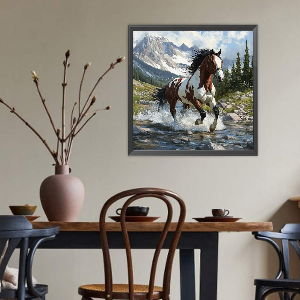 Horse - Full Round Drill Diamond Painting 40*40CM