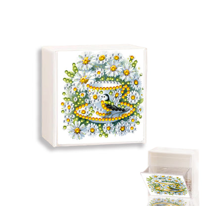 Wall Mounted Love Diamond Painting Storage Box Storage Case for Adults Beginners