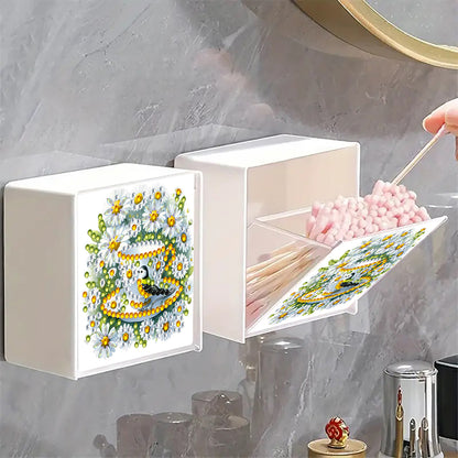 Wall Mounted Love Diamond Painting Storage Box Storage Case for Adults Beginners