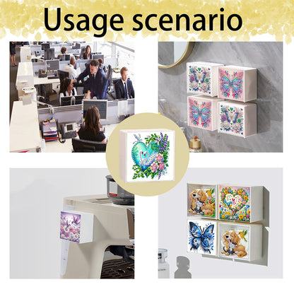 Wall Mounted Love Diamond Painting Storage Box Storage Case for Adults Beginners