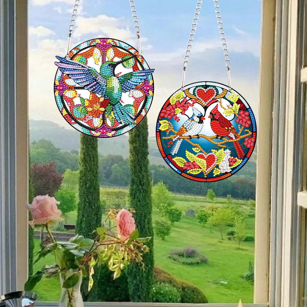 2D Flat DIY Diamond Art Pendant Diamond Painting Set Home Wall Decoration Crafts