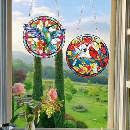 2D Flat DIY Diamond Art Pendant Diamond Painting Set Home Wall Decoration Crafts