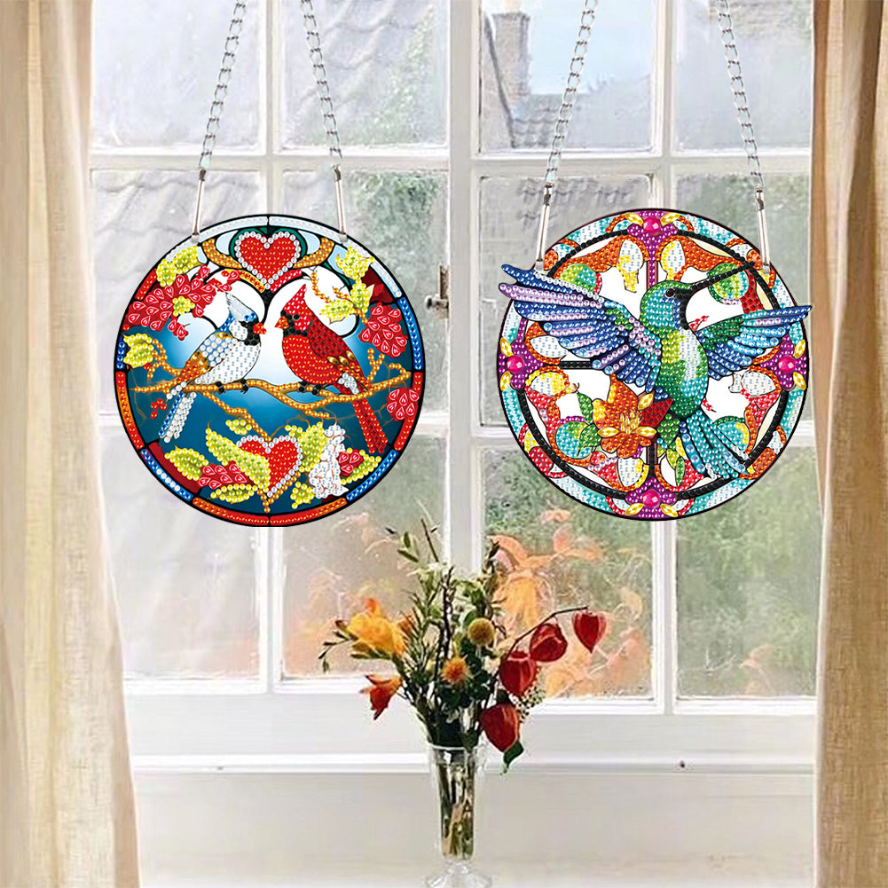 2D Flat DIY Diamond Art Pendant Diamond Painting Set Home Wall Decoration Crafts