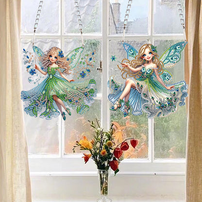 2D Flat DIY Diamond Art Pendant Diamond Painting Set Home Wall Decoration Crafts