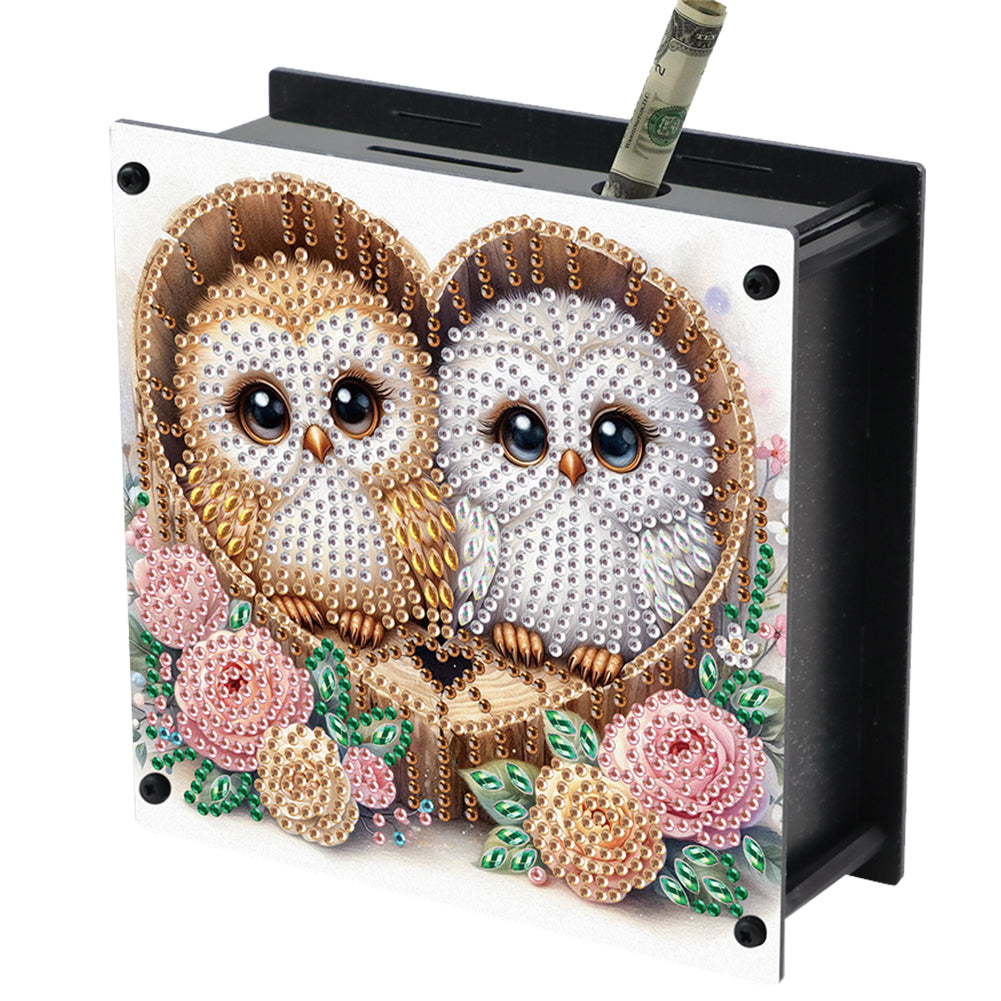 Hummingbird Diamond Painting Change Holder Case Decors for Adults Beginners