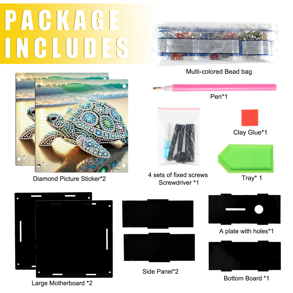 Hummingbird Diamond Painting Change Holder Case Decors for Adults Beginners