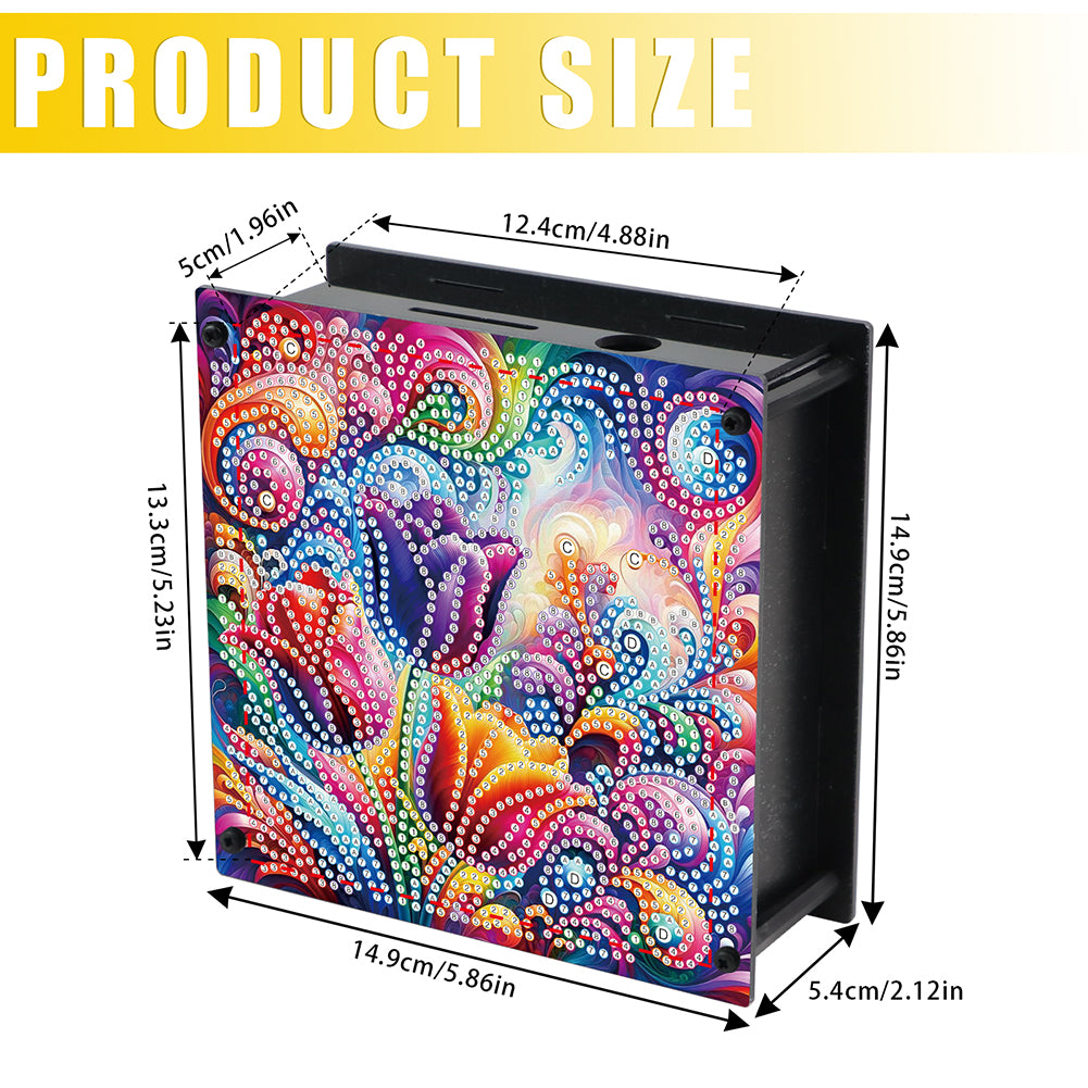 Hummingbird Diamond Painting Change Holder Case Decors for Adults Beginners