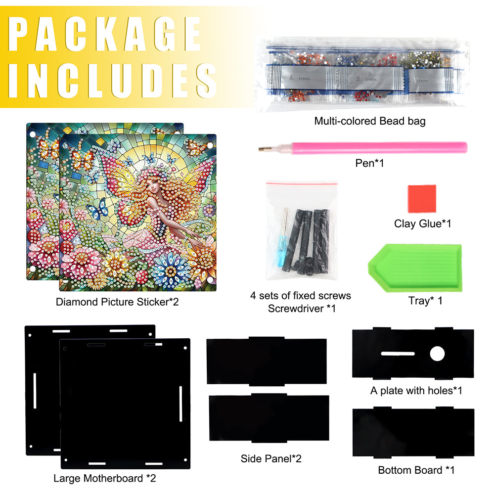 Hummingbird Diamond Painting Change Holder Case Decors for Adults Beginners